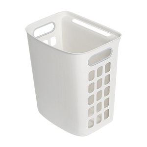 SONDUO New Style High Quality Plastic <strong>Wall</strong> Mounted Laundry Organizer Container Dirty Clothes <strong>Storage</strong> <strong>Basket</strong> With Handle - Product Image 1