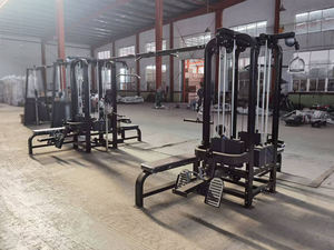 <span class=keywords><strong>Station</strong></span> d'entraînement multi-jungle 9 postes avec 9 blocs <span class=keywords><strong>de</strong></span> poids indépendants – <span class=keywords><strong>Station</strong></span> <span class=keywords><strong>de</strong></span> <span class=keywords><strong>musculation</strong></span> professionnelle multi-utilisateurs pour salle <span class=keywords><strong>de</strong></span> sport - Product Image 6