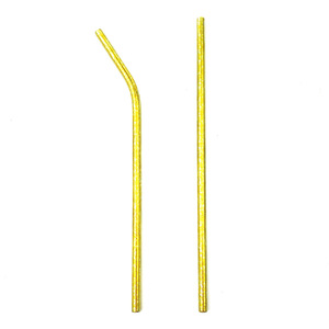 Pure Titanium <b>Straws</b> Colorful Bend Straight Metal <b>Reusable</b> For Drinks Tea Cola Outdoor Home Use - Product Image 5