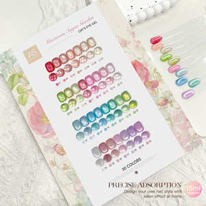 Set de Esmalte de Uñas Magnético Macaron Cat de 15ml, Marca Privada, Rosa Nude, Verde, Semipermanente, Barniz de Gel UV, Suministros para Uñas - Product Image 3
