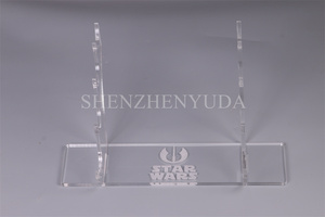 Dao Bộ Sưu Tập Hiển Thị Chủ Tabletop Karambit Hiển Thị Giá Lucite Tùy Chỉnh LED Dao Đứng - Product Image 6