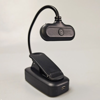 Lampe de lecture LED rectangulaire Guangli à piles AAA, 1 couleur, avec interrupteur, pour chevet, usage domestique