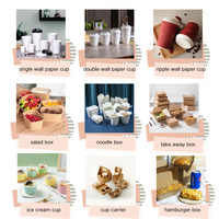 Boîtes de boulangerie en papier kraft avec fenêtre de présentation transparente emballage de pâtisserie unique pour beignet mini gâteau tarte tranche de dessert friandises pour la nourriture