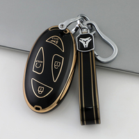 Coque de protection pour clé de voiture en TPU souple de qualité supérieure pour Hyundai IONIQ 6 Grandeur GN7 Sonata Elantra porte-clés porte-clés sac accessoires