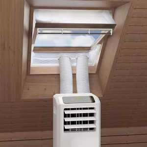 Kit de sellado de <span class=keywords><strong>ventanas</strong></span> con función impermeable adecuado para <span class=keywords><strong>ventanas</strong></span> de pivote central <span class=keywords><strong>Velux</strong></span> Windows para aire acondicionado portátil - Product Image 1