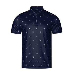 बेस्ट सेलिंग लेबल पोलो शर्ट कस्टम लोगो ड्राई त्वरित पॉलिएस्टर लुभावनी सबलिमिनेशन पुरुषों के लिए गोल्फ कपड़े - Product Image 6