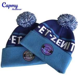 High Quality Unisex New Design Long Silk Soft Winter Warm Knitted <strong>Wooly</strong> Custom Pom Pomor Women <strong>Men</strong> Sports Beanie <strong>Hat</strong> Knit <strong>Hat</strong> - Product Image 6