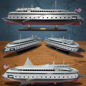 MV KALALAKA STEAM FERRY Wooden Model Ship Craft-5 to 7 Years - Product Image 3