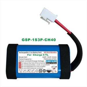 <span class=keywords><strong>Batería</strong></span> de iones de litio de 3,6 V 7500mAh para altavoz <span class=keywords><strong>JBL</strong></span> <span class=keywords><strong>Charge</strong></span> <span class=keywords><strong>5</strong></span> TL Charge5 5TL Z397 - Product Image 3