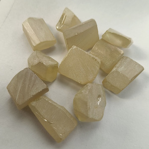 Piedra de rutilo sintética (creada en laboratorio) sin tallar, materia prima de piedras preciosas en bruto para la fabricación de gemas sueltas - Product Image 5