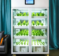 Système d'armoire de culture hydroponique intelligente pour la maison, l'école, la recherche en agriculture verticale, cultivateur de semis