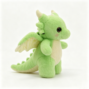 Peluche de dragón personalizado, Peluche de dragón bebé, Peluche de dragón verde, Peluche de dragón adorable - Product Image 2