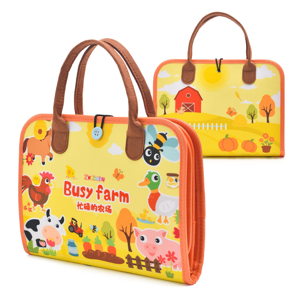 Tablero de Actividades de Granja