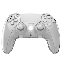 Coque en cristal ultra-mince pour manette de jeu pour manette PS5 Edge