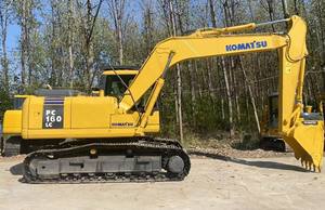 Le Japon original a employé KOMATSU PC160LC-les machines de construction utilisées par excavatrice de 7 16 tonnes ont utilisé le type excavatrice de chenille - Product Image 2