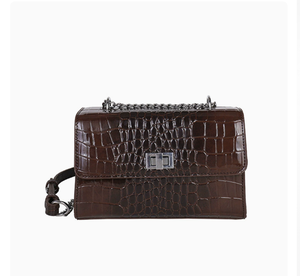<span class=keywords><strong>Sac</strong></span> à <span class=keywords><strong>main</strong></span> de luxe en cuir PU géométrique avec chaîne, <span class=keywords><strong>sac</strong></span> de soirée pour <span class=keywords><strong>femme</strong></span>, <span class=keywords><strong>sac</strong></span> à bandoulière élégant au design raffiné - Product Image 1