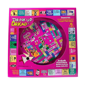 Jeu de société Drink Up pour adultes, jeu de fête pour adultes, jeu interactif amusant avec un design et des règles colorés - Product Image 2