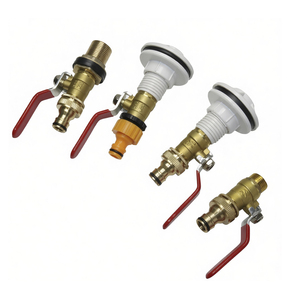 Kit d'accessoires d'irrigation 3 pièces en stock : adaptateur pour réservoir d'eau IBC, connecteur de robinet d'irrigation pour baril de pluie, pour usage en jardin. - Product Image 2