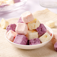 Fabrieksleverancier van gevriesdroogde yoghurtblokjes, gevriesdroogde yoghurtballetjes, diverse smaken, groothandel, OEM-verpakkingen