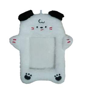 Porte-cartes photo Kpop mignon en peluche, pendentif en forme d'animal de dessin animé (chat, chien), 3 pouces, super doux, rembourrage en liège - Product Image 5