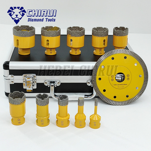 M14 brazed kim cương lỗ thấy thiết lập và thấy lưỡi khoan bit để đào một lỗ kim cương lõi khoan bit cho vitrified gạch Gốm Đá Cẩm Thạch - Product Image 1