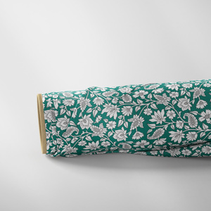 Impression numérique personnalisée, tissu 100% coton des années 80, motif <span class=keywords><strong>gazelles</strong></span> et palmiers, respirant, imprimé pour chemises et robes pour femmes - Product Image 4