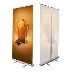 High Quality Roll Up Aluminium Banner Rollup Display 80x200cm For Exhibition Promotion