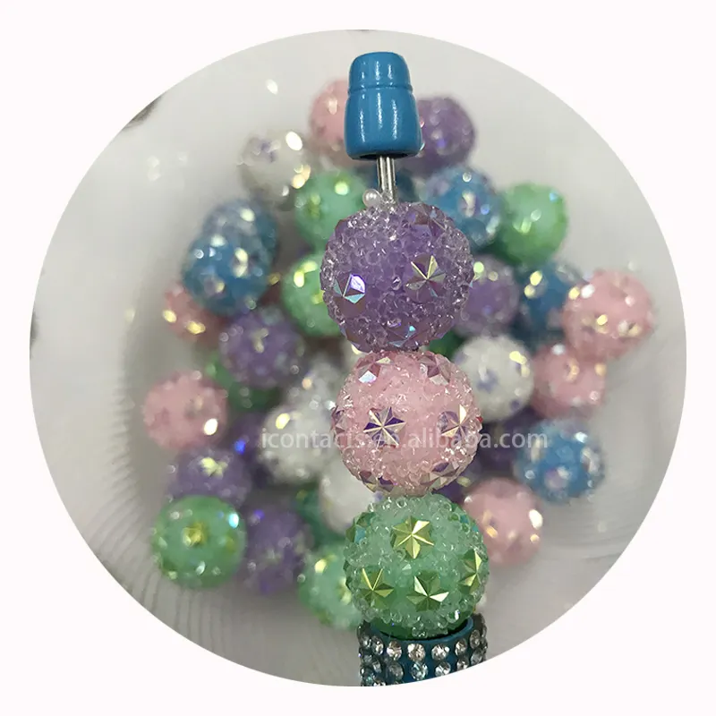 16Mm Bubblegum Rechte Gat Strass Sneeuwvlok Patch Gummy Suiker Handgemaakte Kralen Diy Mobiele Telefoon Ketting Accessoires