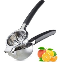 Keuken BGM.FOX Top Verkoop Handpers Roestvrij Staal Handmatige Citroen-Lime Pers Citrus Sinaasappel Fruitpers Sapcentrifuge Vaatwasserbestendig