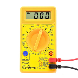 MM1NDW 220V AC เครื่องวัดแรงดันไฟฟ้าเฟสเดียวขนาดเล็กพร้อมจอแสดงผล LED วัดกระแสไฟฟ้า สีเหลือง ความแม่นยำระดับ 1.5 - Product Image 3
