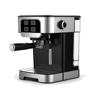 Süt köpürtücü latte ile OEM üretici yarı otomatik çok fonksiyonlu kahve makinesi