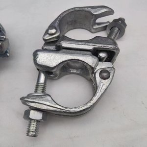 Collier de serrage fixe en acier galvanisé (modèle 48,6*48,6) pour échelles, échafaudages, pièces de serrage de joint sécurisé, échafaudage - Product Image 1