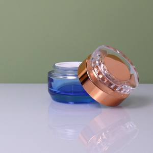 للبيع بالجملة زجاجة مستحضرات تجميل محمولة للوجه 50 جرام من الزجاج للسفر مع قناع - Product Image 4