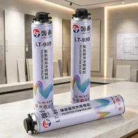 Scellant en mousse de polyuréthane et polyester résistant aux intempéries LT-999, mousse isolante absorbant les chocs pour la construction et la rénovation