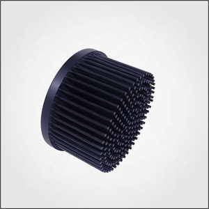 Rifornimento della fabbrica CXB3590 in alluminio pinna dissipatore di calore forgiato a freddo con anodizzazione nera Premium alta qualità servizi di forgiatura - Product Image 4