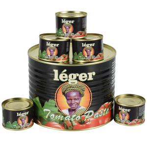 Pâte de <span class=keywords><strong>Tomate</strong></span> Concentrée Facile à Ouvrir en Boîte de 210g, Fabrication en Gros, 28-30% Brix, Pâte de <span class=keywords><strong>Tomate</strong></span> 70g - Product Image 3