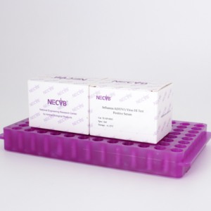 Sérum positif de grippe A <span class=keywords><strong>H1N1</strong></span> HI | Réactif de dosage d'inhibition de l'hémagglutination | QC de diagnostic et de vaccin conforme à l'OMS - Product Image 6