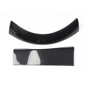 Volant en plastique modifié avec motif en fibre de carbone noir pour REIZ 05-09yr, conduite à droite, panneau de navigation, décoration intérieure de voiture - Product Image 4