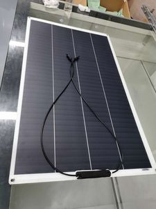 Panneau solaire monocristallin ultra-fin flexible 150W, matériau anti-fissuration ultra-pliable pour camping, yacht, marine, toit, balcon - Product Image 4
