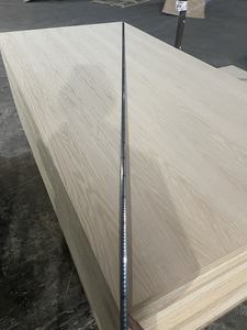 Hoja de <span class=keywords><strong>Mdf</strong></span> de chapa de madera de roble rojo natural de <span class=keywords><strong>4mm</strong></span> y 18mm - Product Image 4