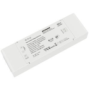 Alimentation LED à tension constante SKYDANCE <span class=keywords><strong>TE</strong></span>-75-12 75W 12V 1 canal, compatible Push-Dim Triac, pour LED monochromes - Product Image 1