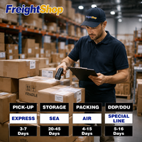 Agent d'expédition transfrontalière pour les vendeurs e-commerce, livraison FBA, fret maritime et aérien, dédouanement, assistance 24h/24 et 7j/7, assurance