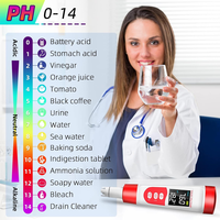 Stylo testeur d'eau 4-en-1 PH/EC/TDS/Température, haute précision, pour la qualité de l'eau potable domestique, l'aquaculture et les piscines - Vente chaude