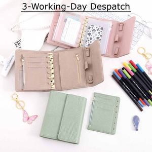 Carpeta <span class=keywords><strong>de</strong></span> Anillas Yihe A7, Nueva y Más Vendida, <span class=keywords><strong>de</strong></span> Cuero Vegano PU con Diseño <span class=keywords><strong>de</strong></span> Lagarto, 6 Anillas Doradas, con Papel <span class=keywords><strong>de</strong></span> Recambio y Hoja Suelta Disponible - Product Image 5