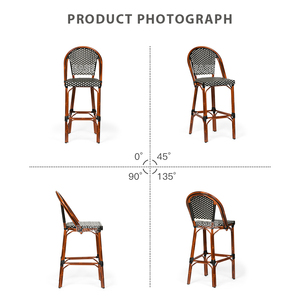 (E200779-<span class=keywords><strong>bar</strong></span>) Nội thất nhà hàng ngoài trời hiện đại Ghế quầy <span class=keywords><strong>bar</strong></span> cao - Product Image 2