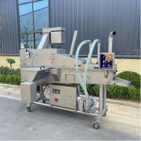 Machine à paner commerciale en promotion - Machine à paner pour poulet frit, poisson, crevettes, escalopes, nuggets