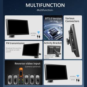 Ricevitore multimediale per Auto facile da installare e ricevitore Stereo per Auto compatibile con Android - Product Image 1