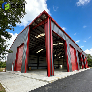 Atelier et appartement en structure acier, prêts à être expédiés, pour parc industriel, avec cadre de soutien, isolation thermique premium, ignifuge, grande portée - Product Image 1