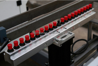 Machine à percer automatique à 5 lignes multiples, pour le travail du bois, décharge automatique des armoires