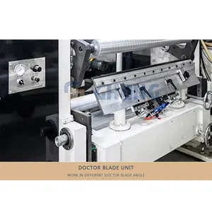 Customized External Gravure Printing Machine Electronic Shaft Printing Speed 250 High Precision 6 Color Gravure Printing Machine